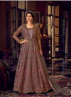 Pink Colour Designer Wedding Wear Fancy Butterfly Net With Heavy Embroidery Work Salwar Suit 6806